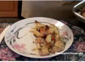 Crumb-coated Baked Fish
